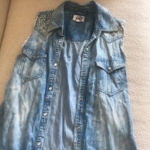 NORDSTROM denim cut-off